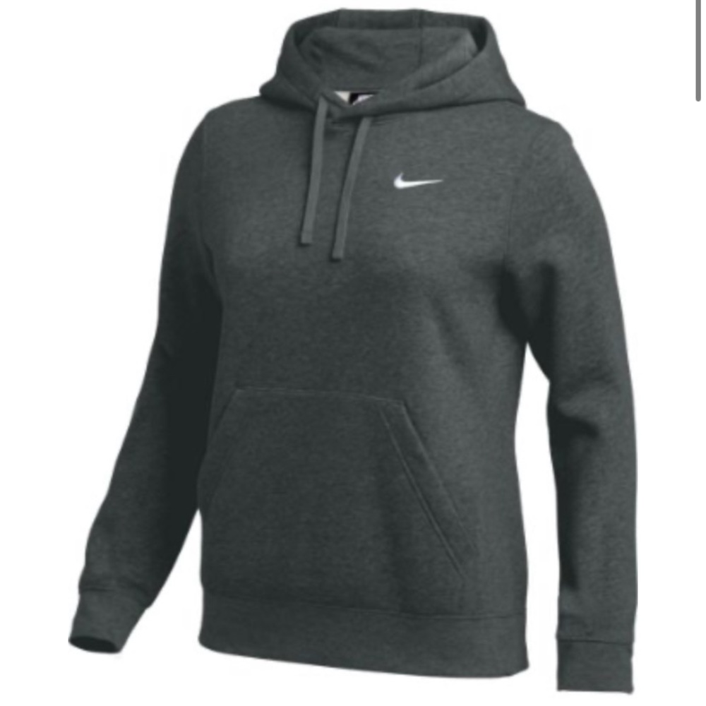 NWT Women’s Nike Team Club Pullover Hoodie CU1789-060 SIZE: XL
